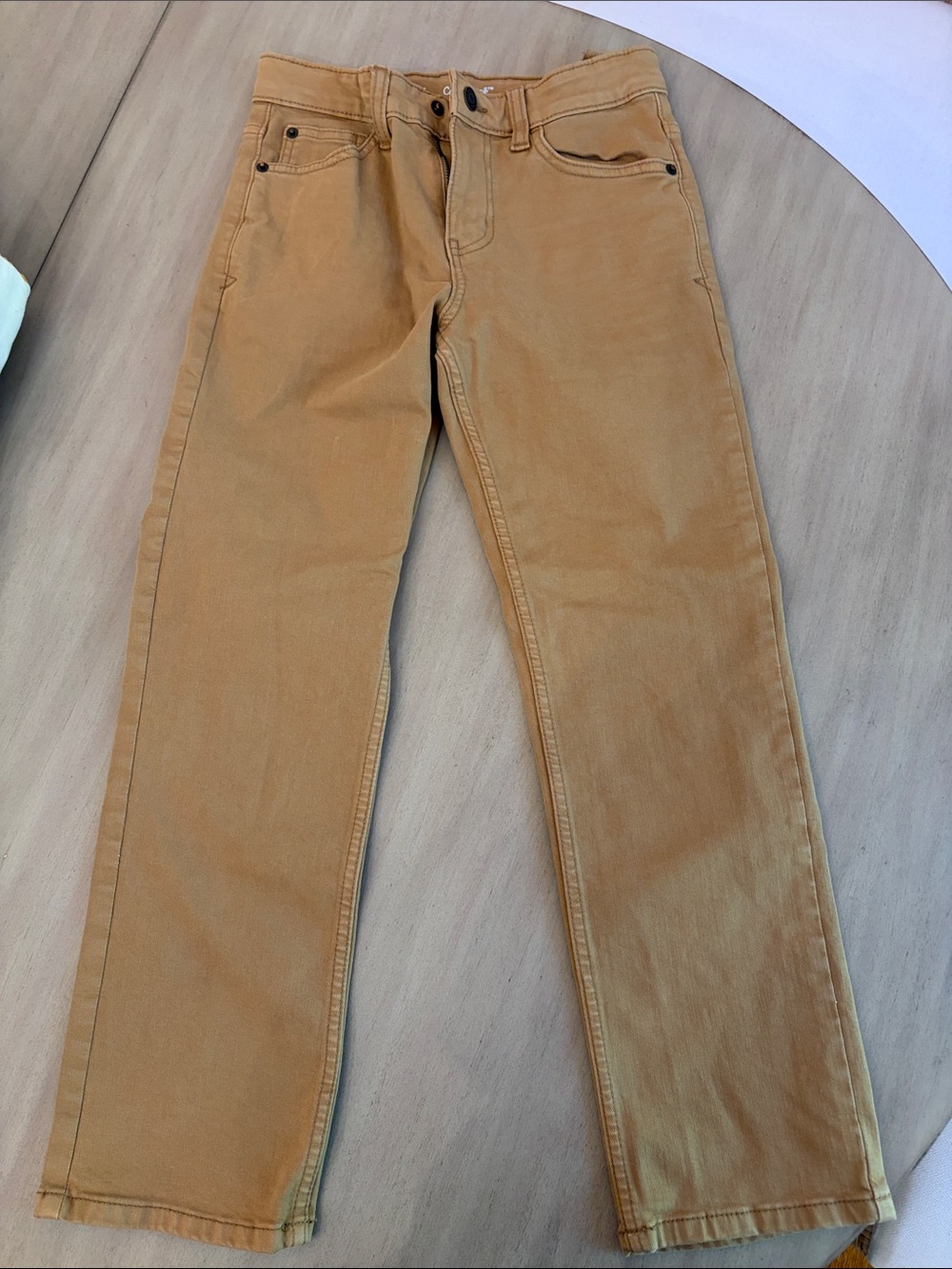 Boys tan jeans 10 stretch Straight Pants cat&jack